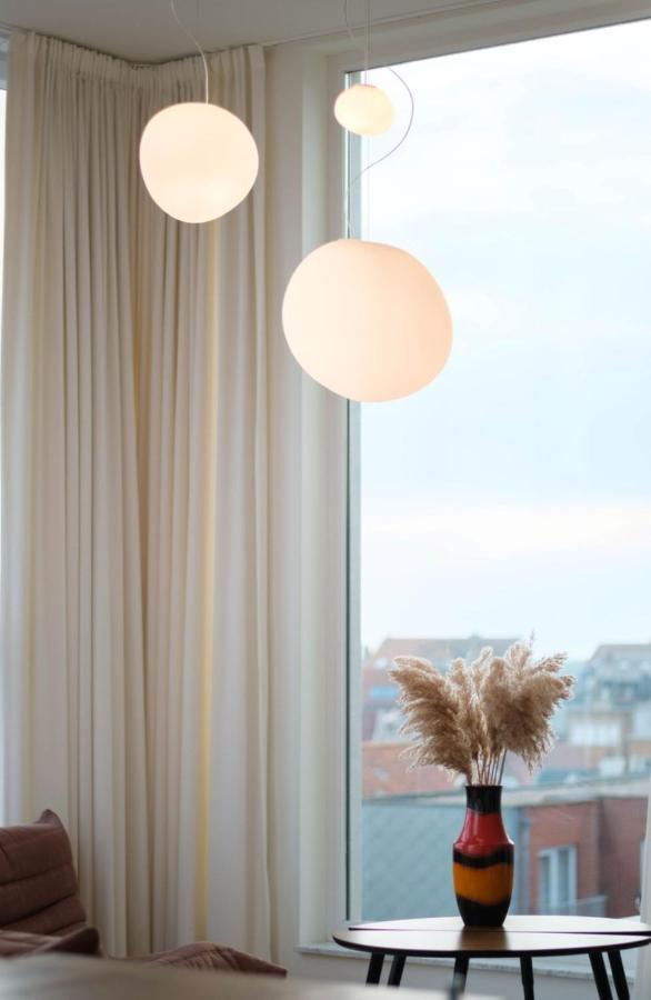 דירות דה האן Stijlvolle En Lichtrijke Design Penthouse Met Prachtig Uitzicht Te Wenduine מראה חיצוני תמונה