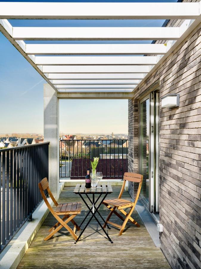 דירות דה האן Stijlvolle En Lichtrijke Design Penthouse Met Prachtig Uitzicht Te Wenduine מראה חיצוני תמונה